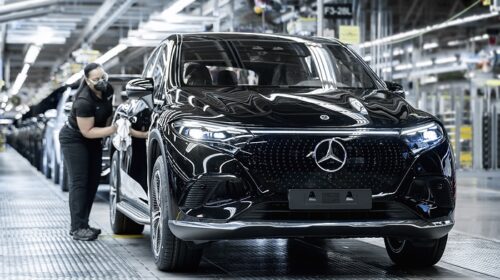 Mercedes-Benz avvia la produzione del nuovo SUV EQS presso lo stabilimento in Alabama