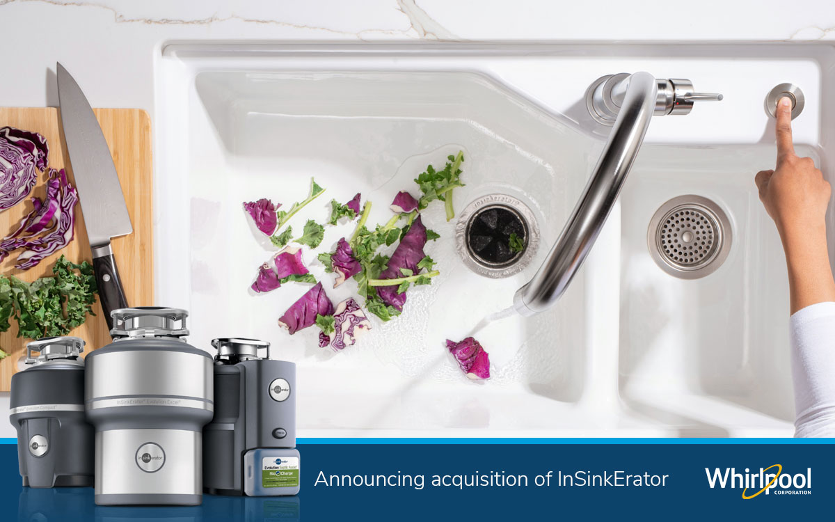 Whirlpool Corporation annuncia l’acquisizione di InSinkErator