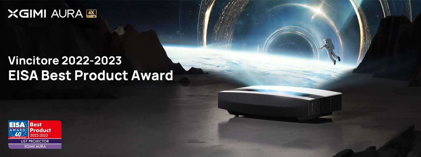 XGIMI vince per la seconda volta consecutiva il premio EISA