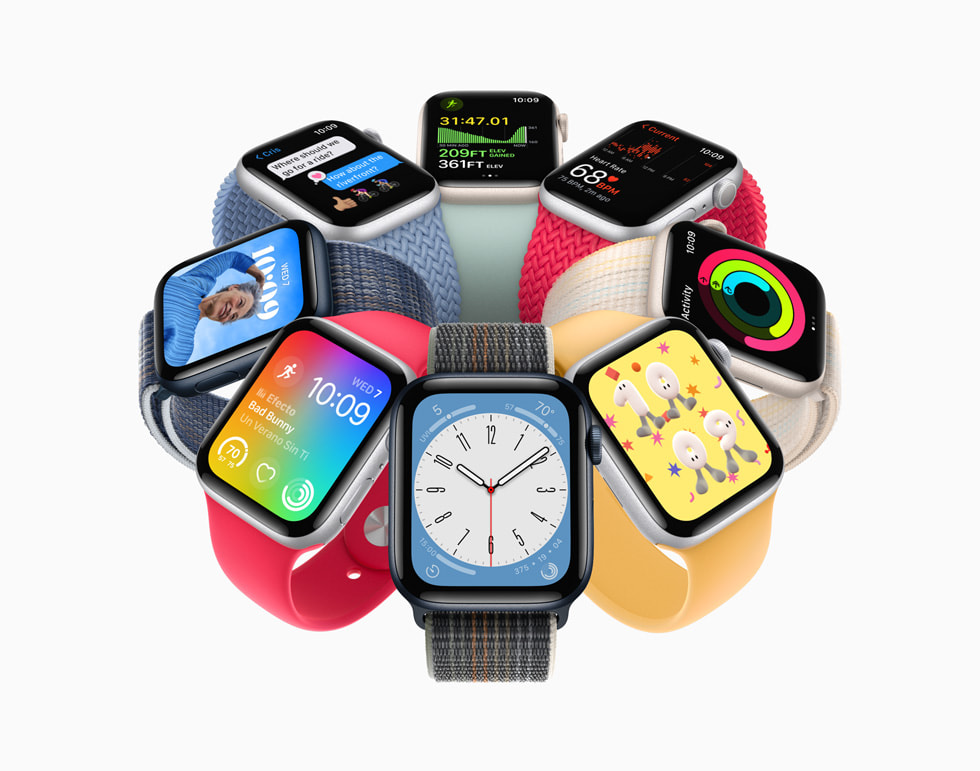 Apple svela Apple Watch Series 8 e il nuovo Apple Watch SE