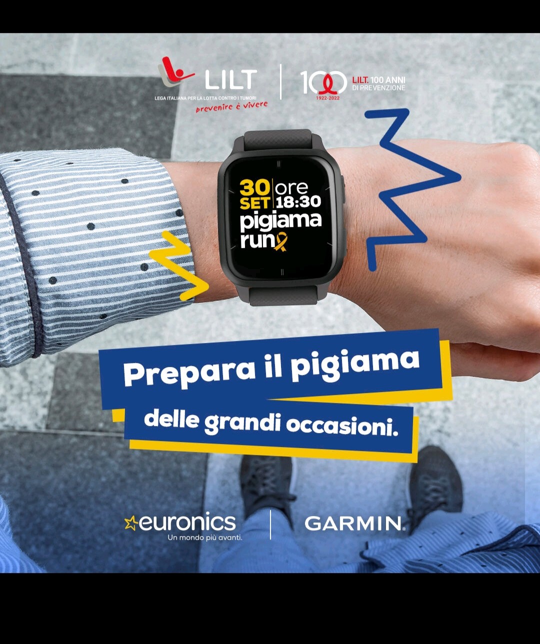 Euronics corre per la solidarietà al fianco di LILT