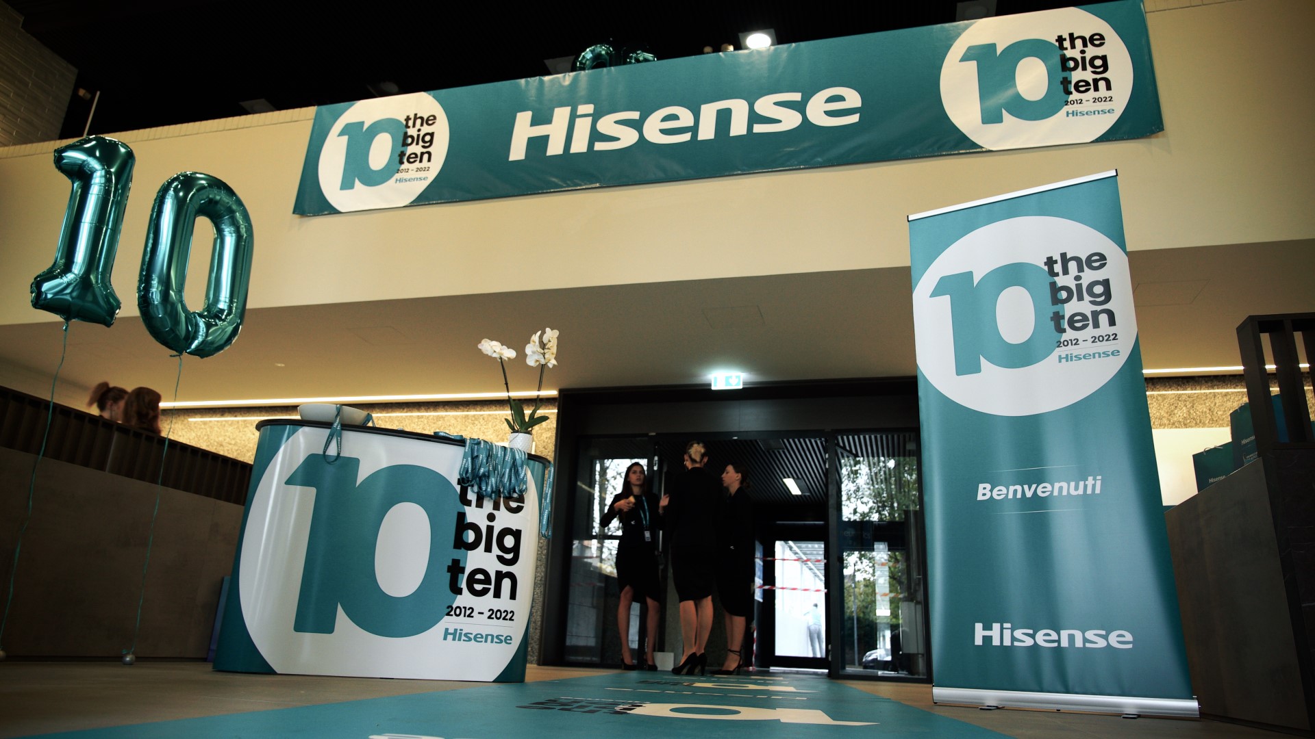 Hisense_ingresso showroom