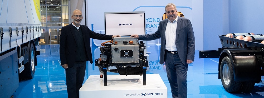 IVECO e Hyundai presentano un furgone a celle a combustibile