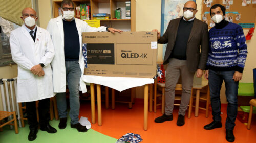 Hisense dona i suoi TV ai reparti pediatrici di Milano