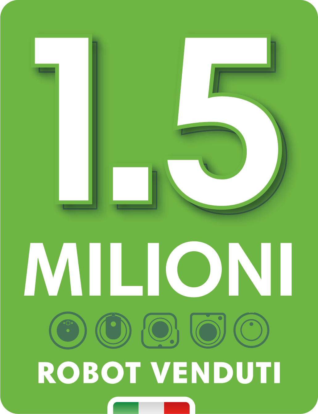 Logo 1.5 milioni iRobot