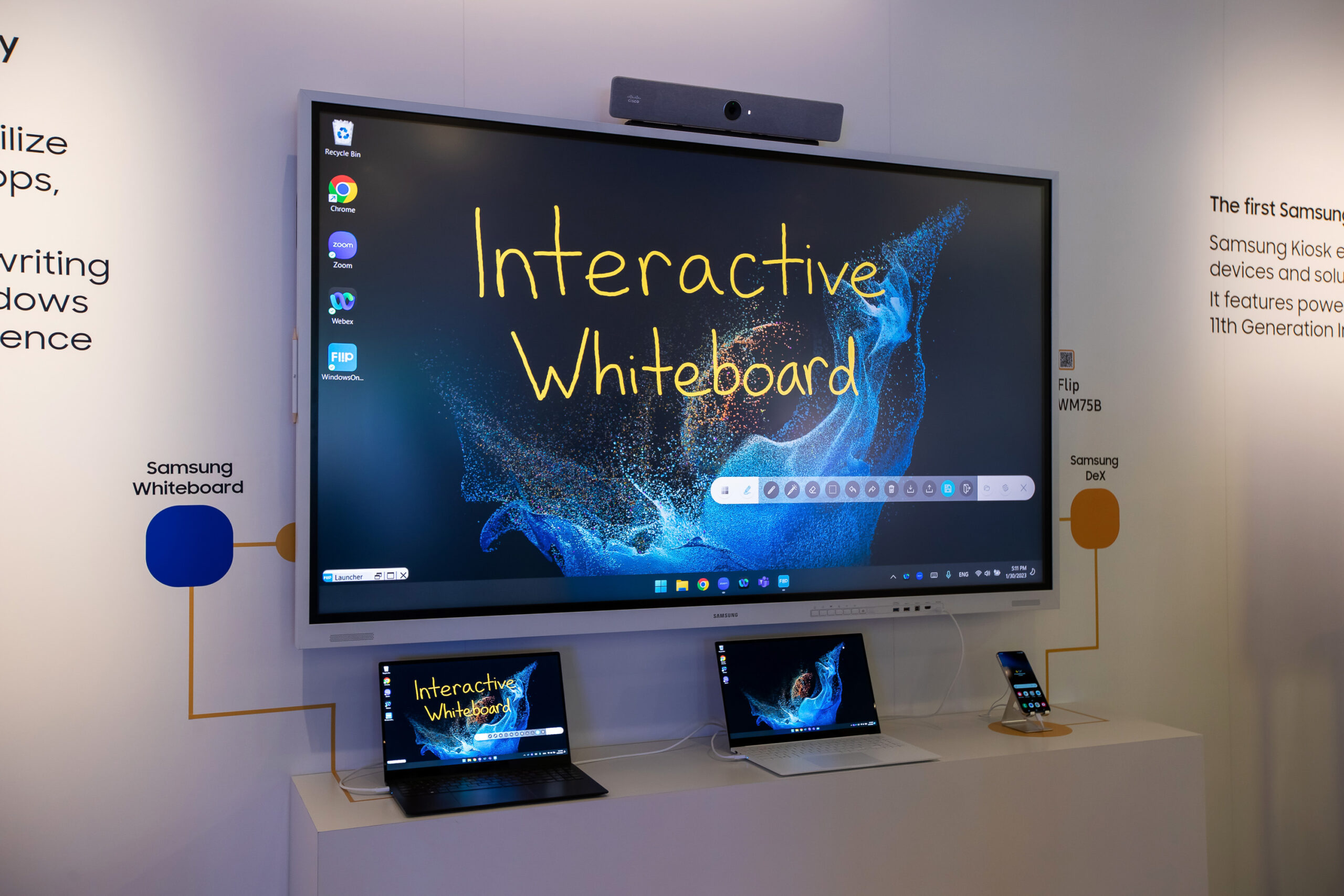 Samsung Electronics presenta la nuova era delle soluzioni digital signage sostenibili all’ISE 2023