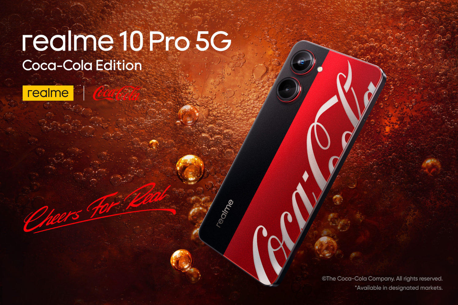 realme 10 Pro 5G Coca-Cola Edition