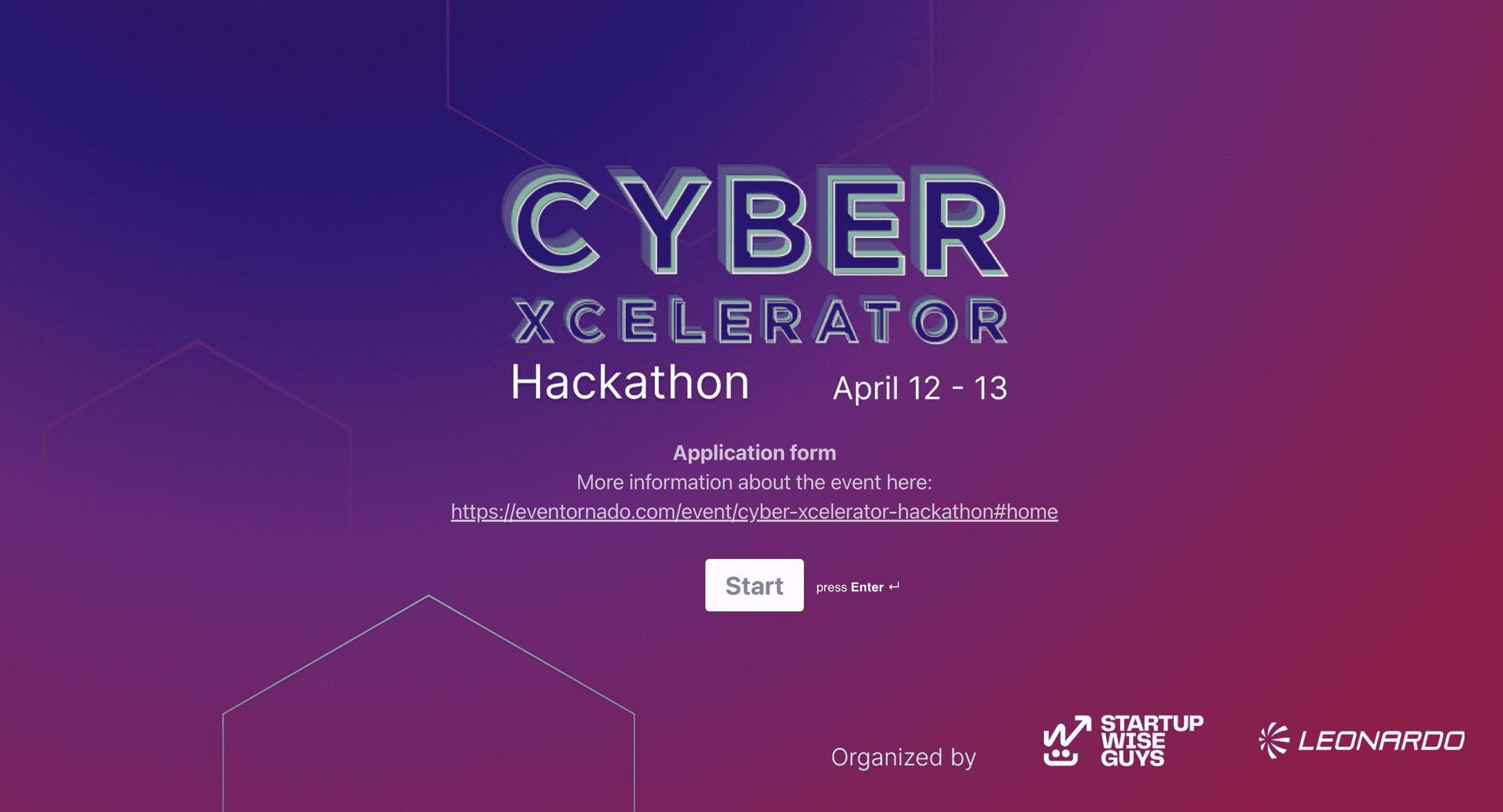 Startup Wise Guys e Leonardo lanciano “CYBER XCELERATOR Hackathon”