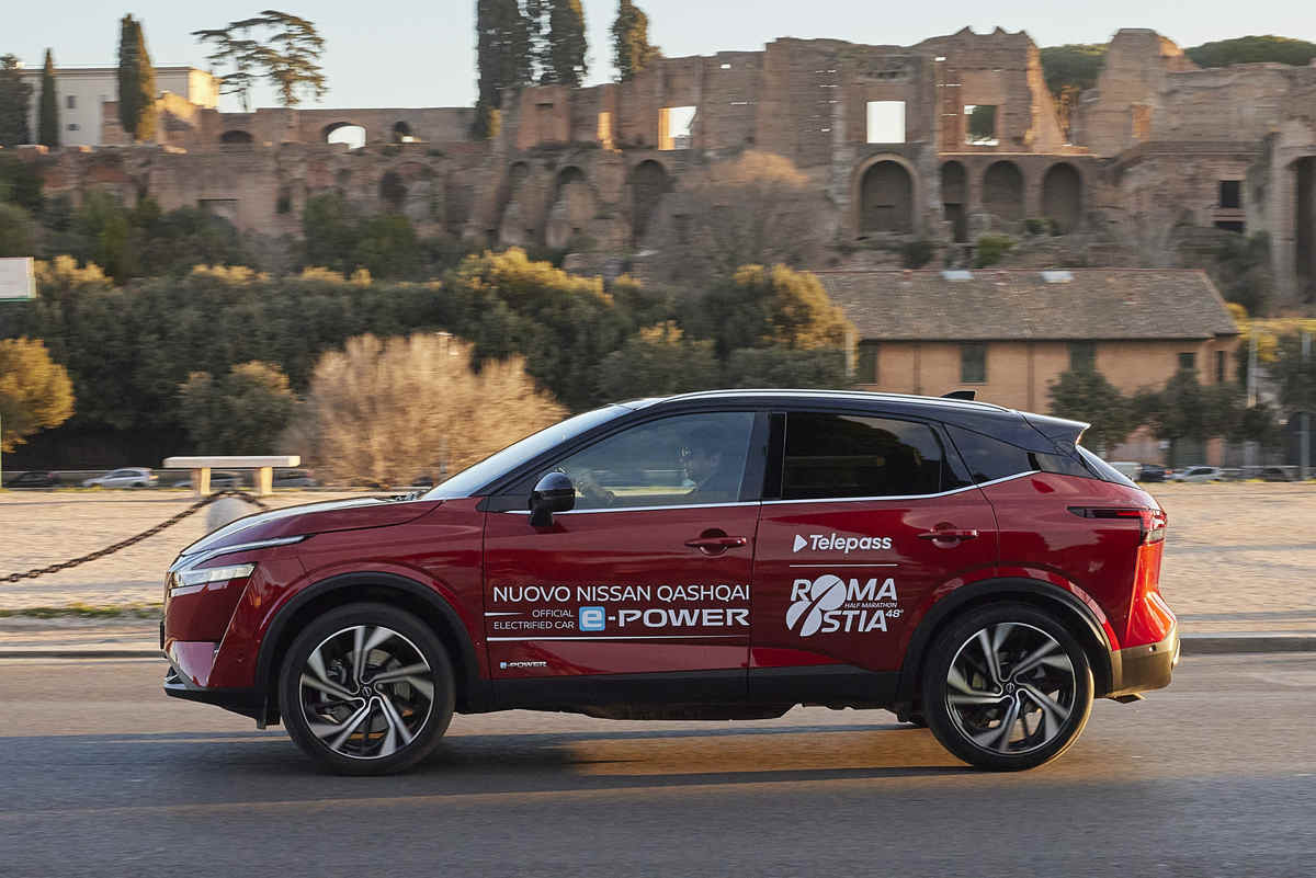 Nissan è sponsor della mezza maratona RomaOstia