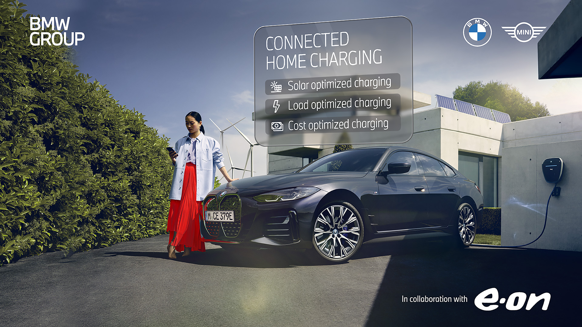 BMW Group ed E.ON creano “Connected Home Charging”