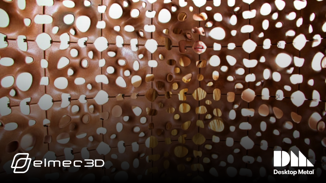 Elmec 3D presenta il webinar sulla stampa 3D legno con la tecnologia Binder Jetting Forust by Desktop Metal