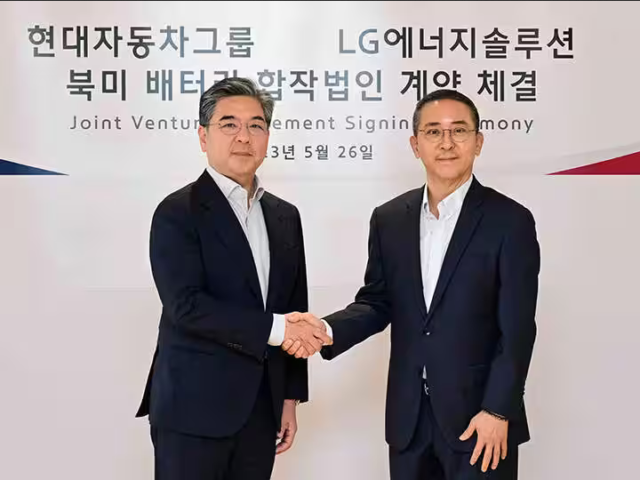 Hyundai Motor Group e LG Energy Solution siglano una joint venture per la produzione di batterie per veicoli elettrici negli Stati Uniti