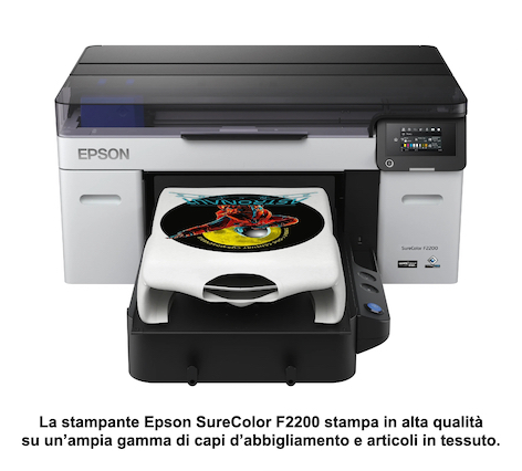 A Fespa 2023 Epson presenta una nuova stampante DTG per le medie tirature