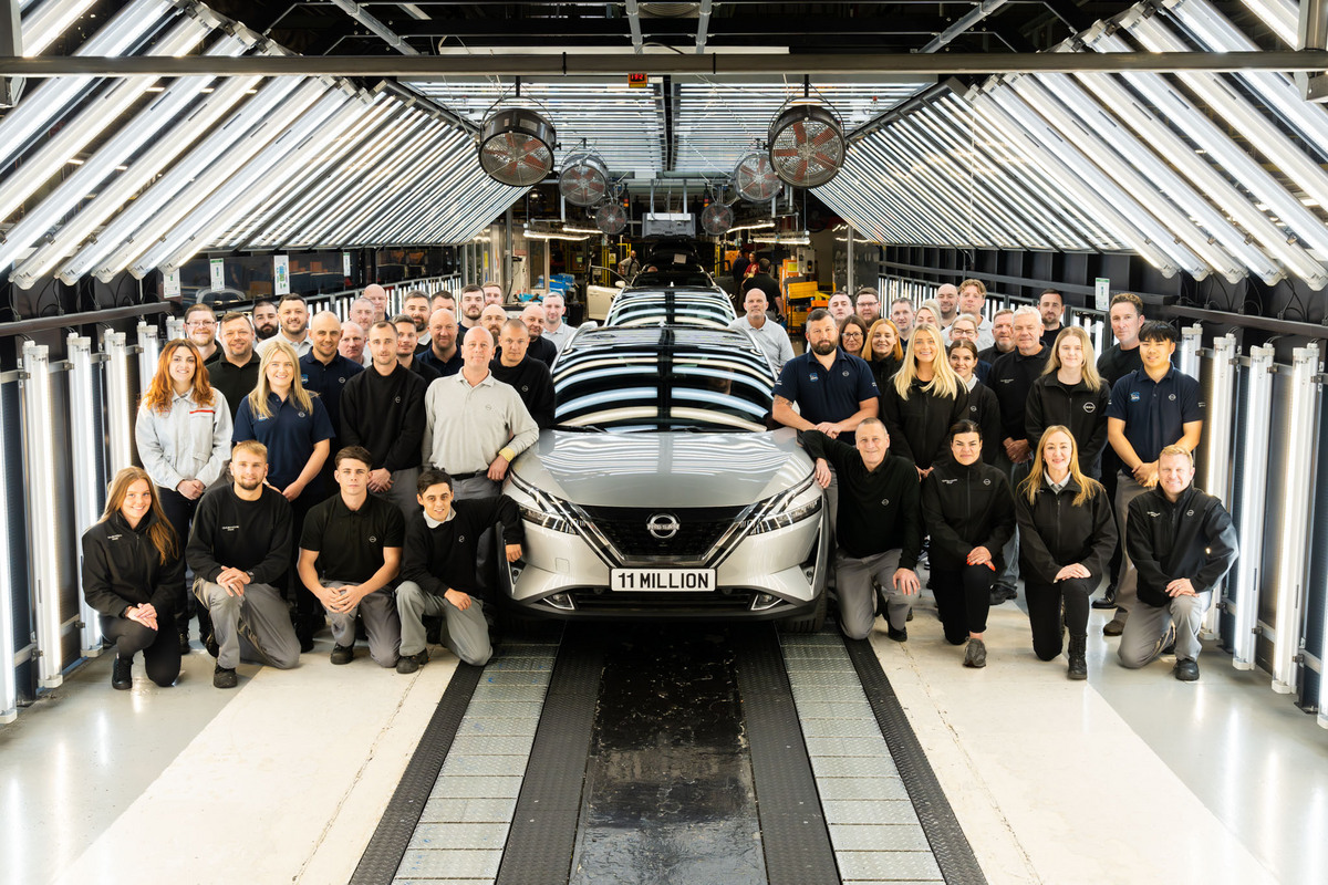 Lo stabilimento Nissan di Sunderland supera gli 11 milioni di vetture prodotte
