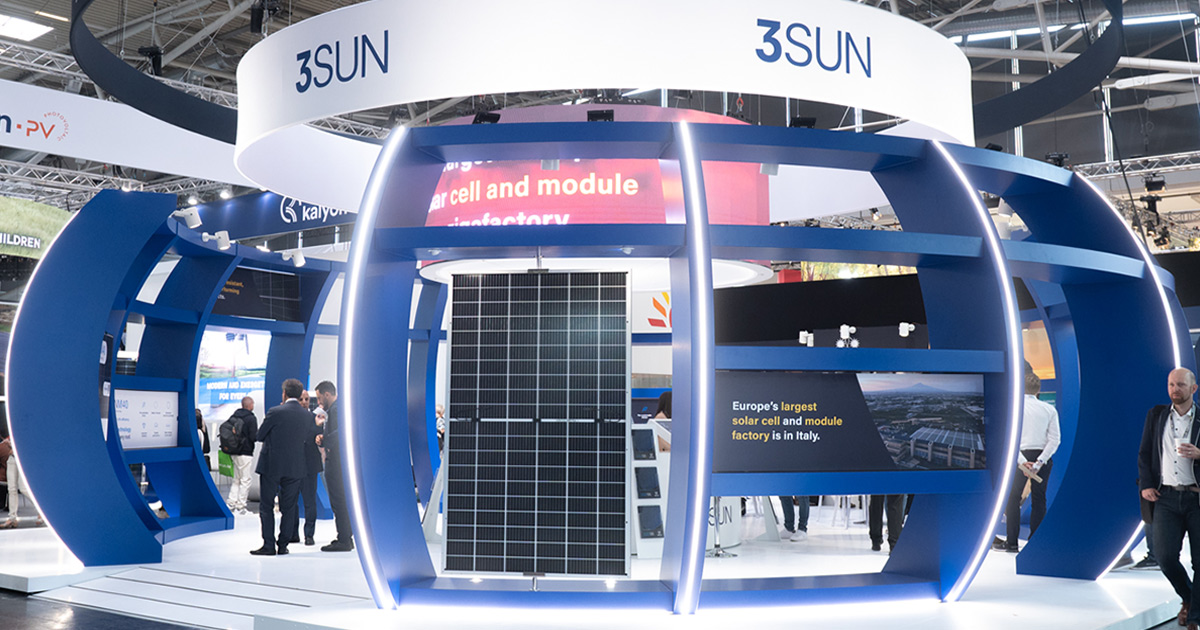 3SUN presenta nuovi moduli fotovoltaici di ultima generazione