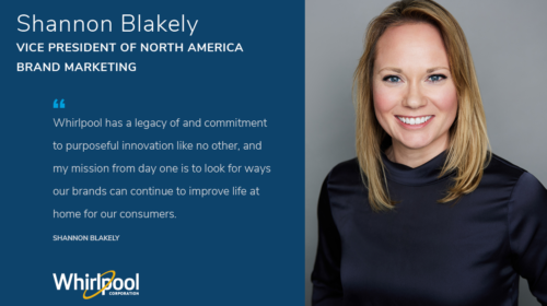 Whirlpool Corporation nomina Shannon Blakely nuova Vice President of North America Brand Marketing