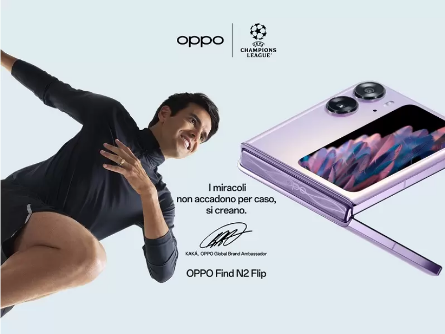 Kakà diventa Global Brand Ambassador di OPPO