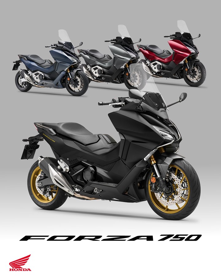 Honda: nuove colorazioni per Forza 750 e X-ADV 2024