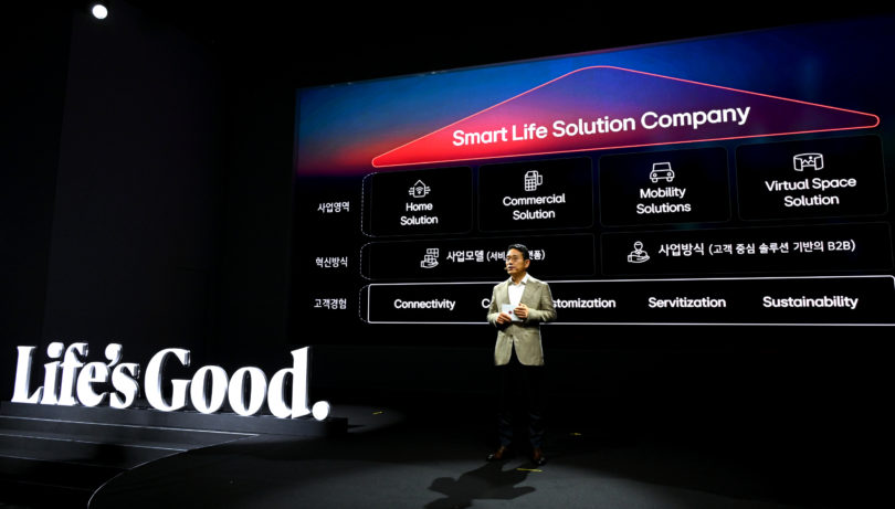 LG Electronics si trasforma in una “smart life solutions company”