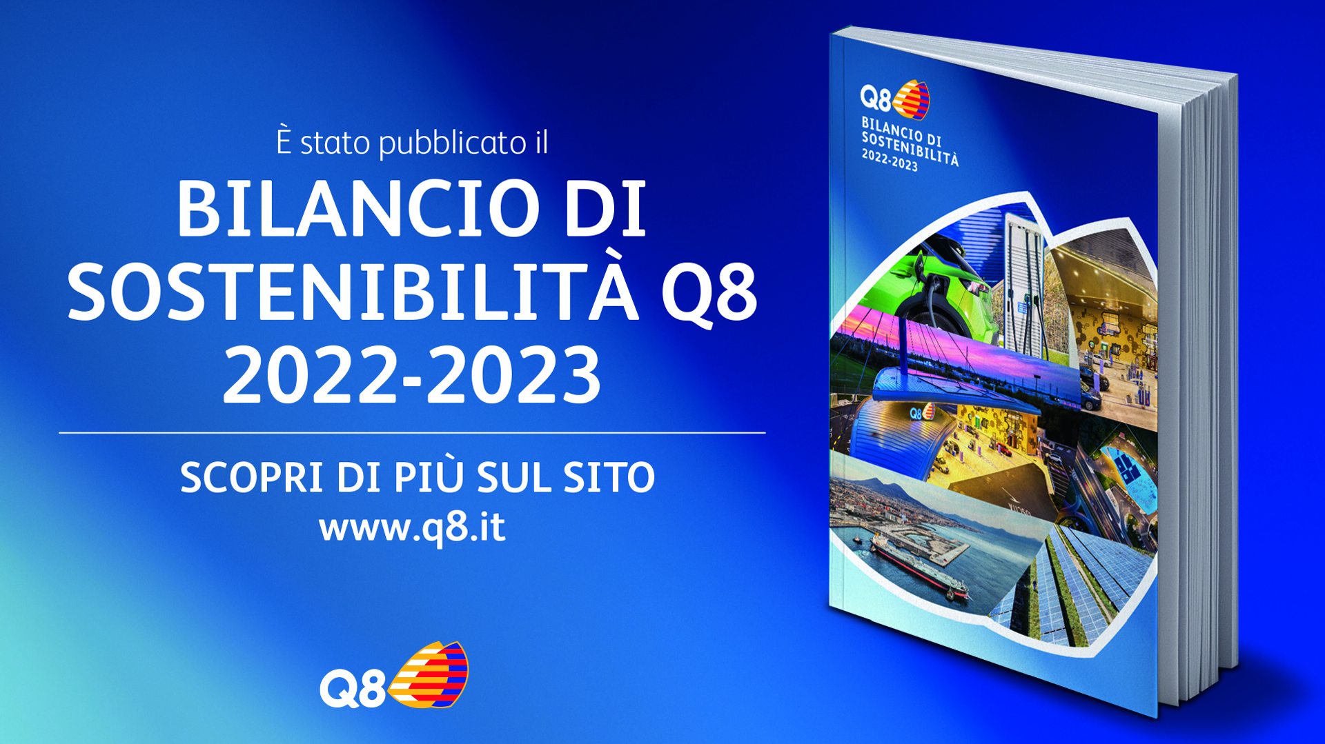 Q8 pubblica il Bilancio di Sostenibilità 2022-2023