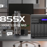 QNAP presenta il NAS 10GbE a 8 core e prestazioni elevate TS-855X