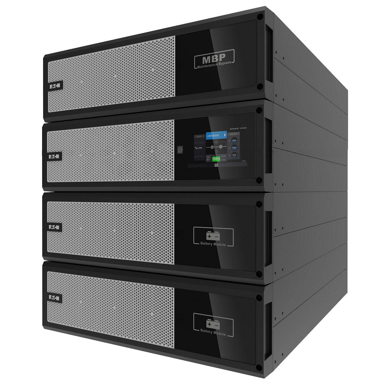 Eaton lancia il suo primo UPS Online trifase montato su rack