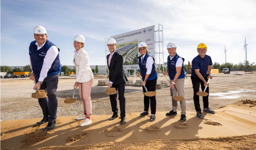 BMW Group costruisce un centro logistico per batterie ad alta tensione a nord di Lipsia