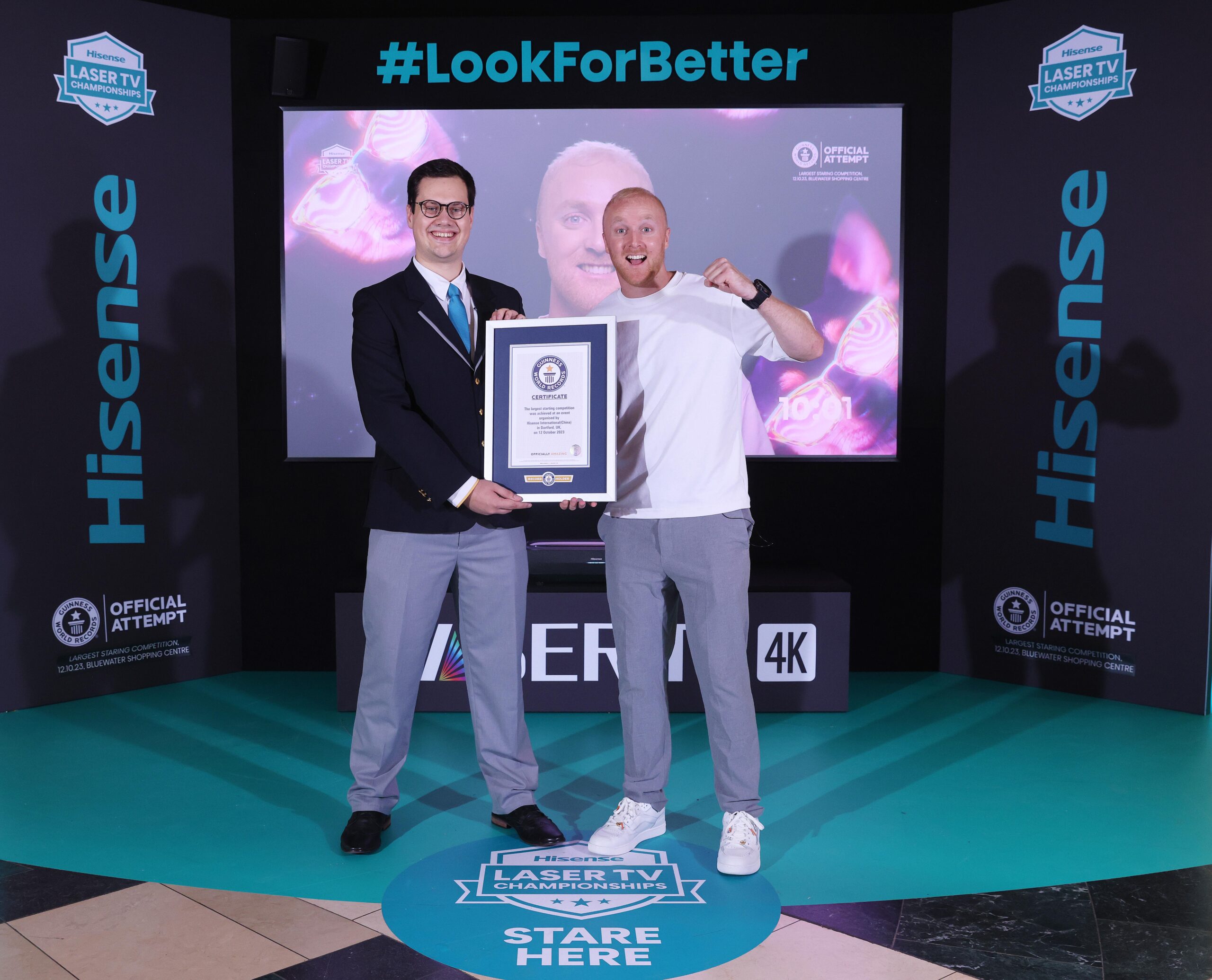 Hisense si aggiudica il titolo di GUINNESS WORLD RECORDS