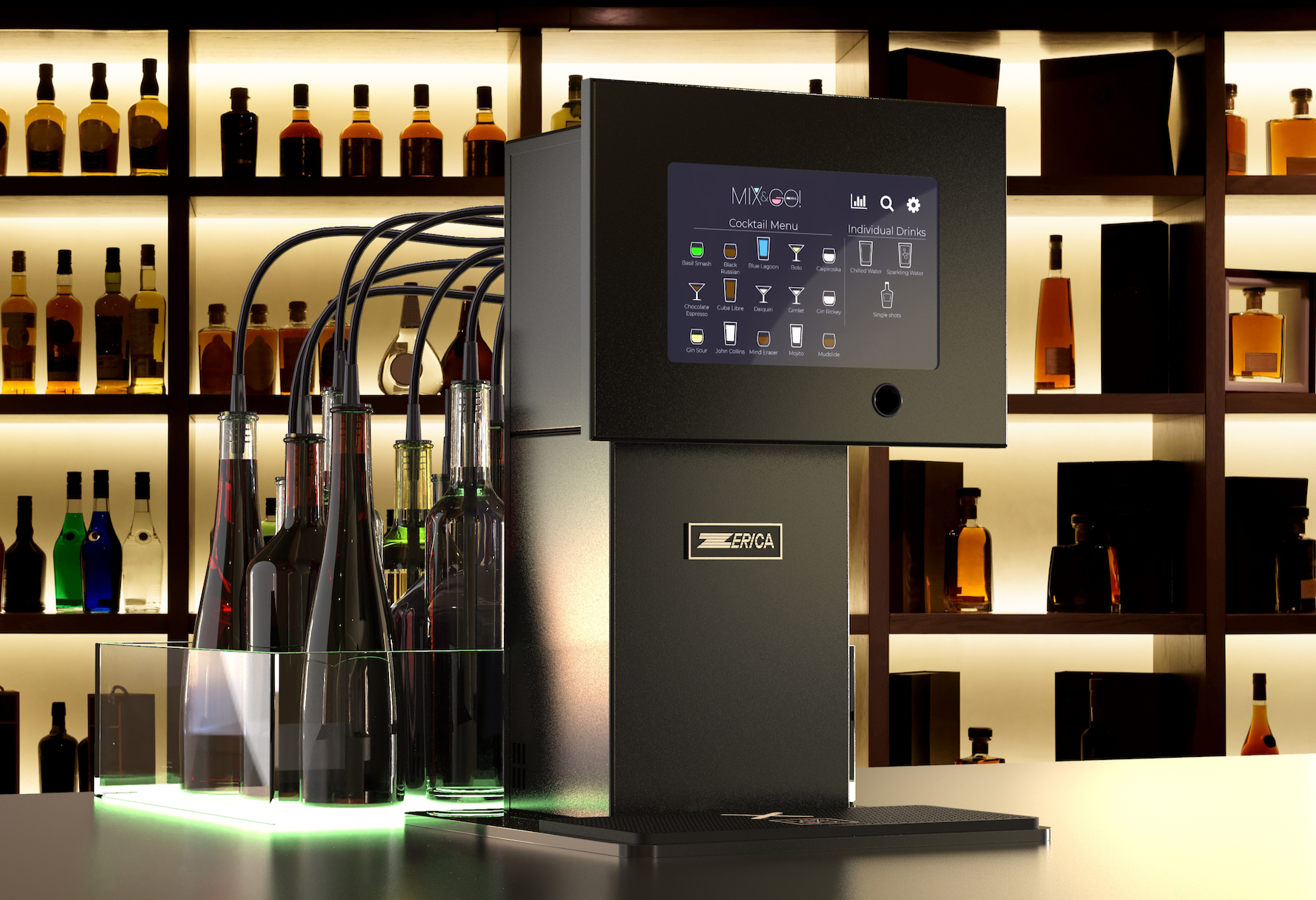 Zerica presenta la macchina per cocktail Mix&Go!