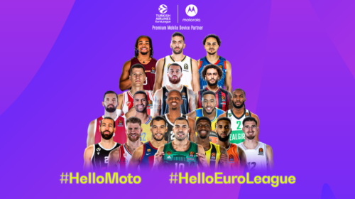 Motorola diventa Premium Mobile Smartphone Partner di EuroLeague Basketball