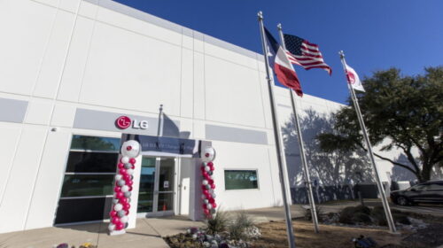LG inaugura il primo stabilimento negli USA per la produzione di sistemi di ricarica di veicoli elettrici