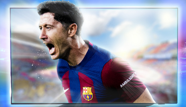 Robert Lewandowski diventa l’ultimo membro del club TV Ambilight