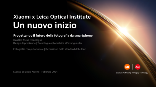 Xiaomi e Leica presentano Xiaomi x Leica Optical Institute