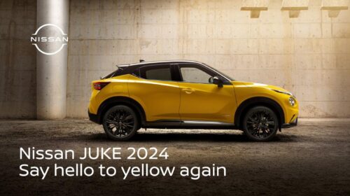 Nissan Juke si rinnova e si veste di giallo