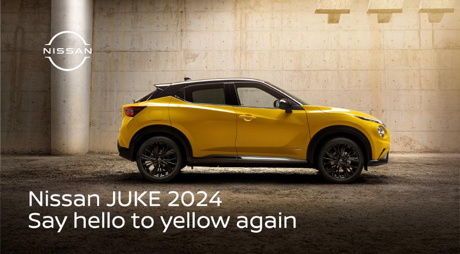 Nissan Juke si rinnova e si veste di giallo