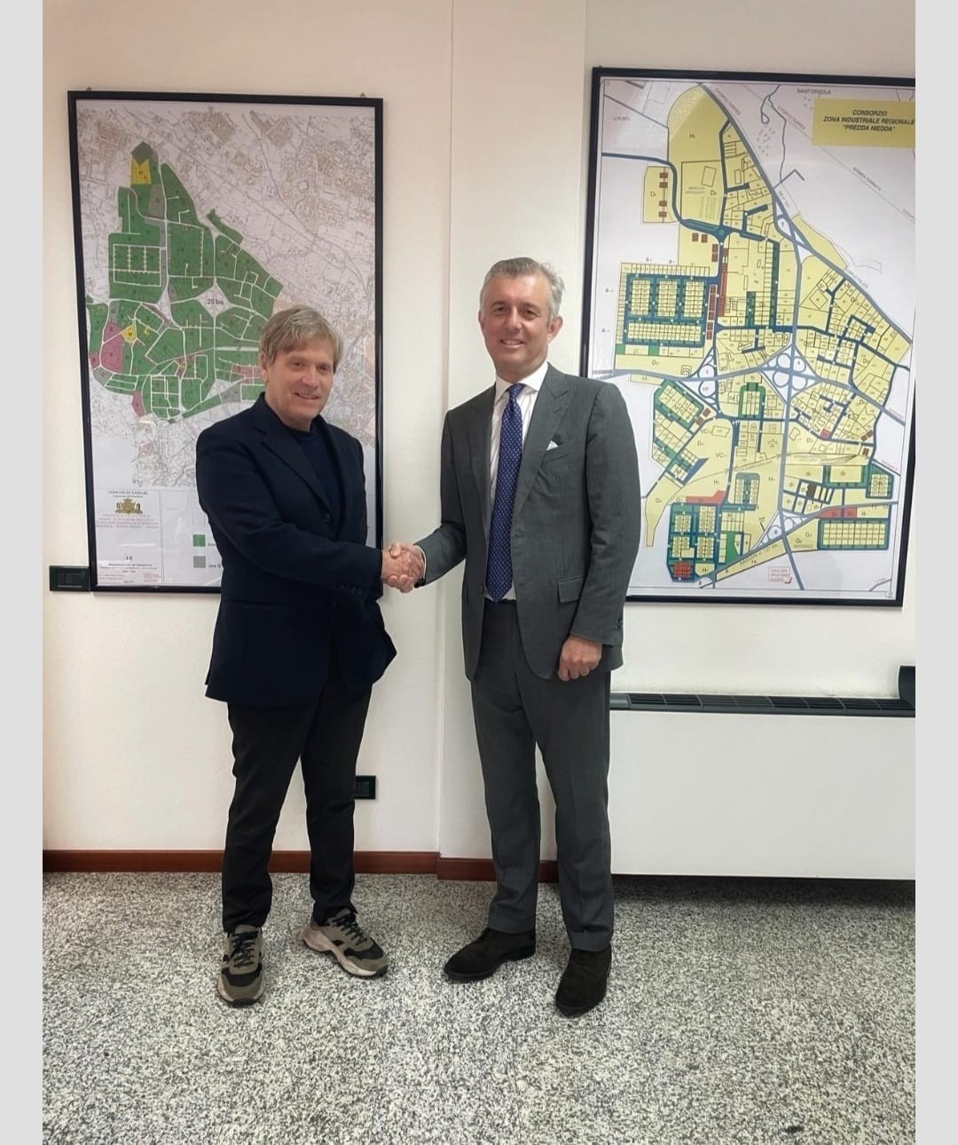 Siportal e il consorzio “Predda Niedda” insieme per l’infrastrutturazione della zona industriale