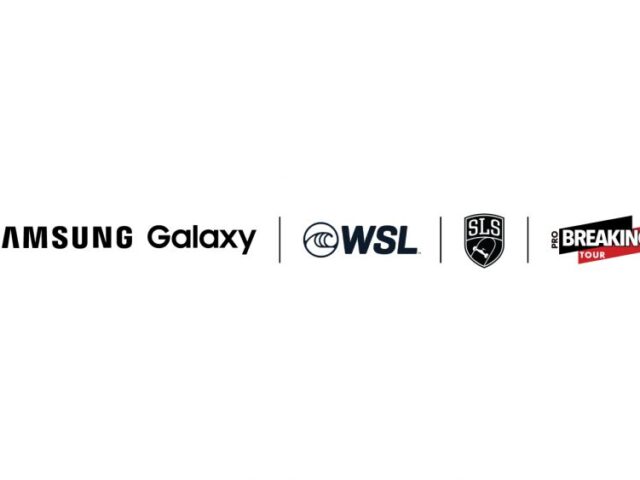 Samsung insieme alle leghe di surf, skateboard e breaking
