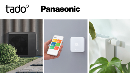 Panasonic e tado° insieme per offrire pompe di calore smart e green