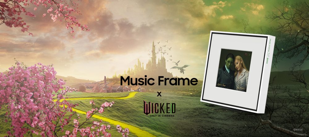 Samsung Electronics presenta Music Frame WICKED Edition