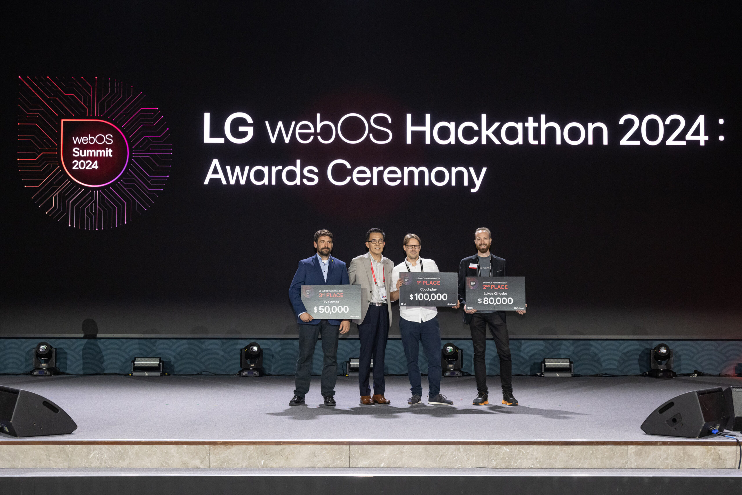 LG annuncia i vincitori dell’hackathon LG webOS 2024