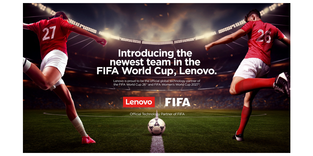 Lenovo nominato partner tecnologico ufficiale della FIFA