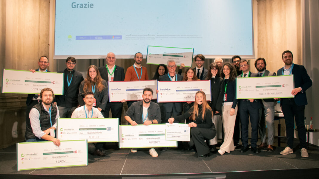 Premiazione Encubator 2024-25