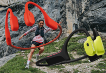 Da Suunto le nuove cuffie a conduzione ossea Aqua, Sonic e Wing