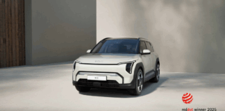 Kia EV3 si aggiudica il premio Red Dot “Best of the Best”