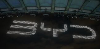 1.000 droni per il debutto italiano della BYD DOLPHIN SURF