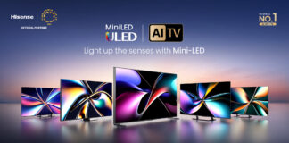 Hisense lancia i nuovi TV Mini-LED a 165 Hz