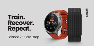 Amazfit lancia lo smartwatch Balance 2 e Helio Strap