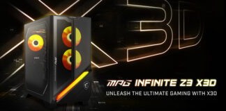 MSI presenta il desktop gaming MPG Infinite Z3 X3D