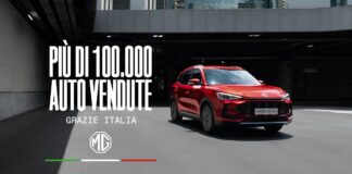 MG supera il traguardo delle 100.000 auto vetture in Italia