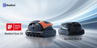 Beatbot presenta i nuovi robot piscina Sora 30 e Sora 10